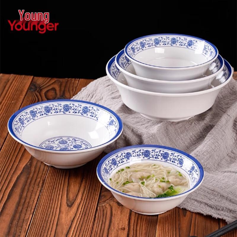 Yangge QLQ Melamine Single-Handle Bowl