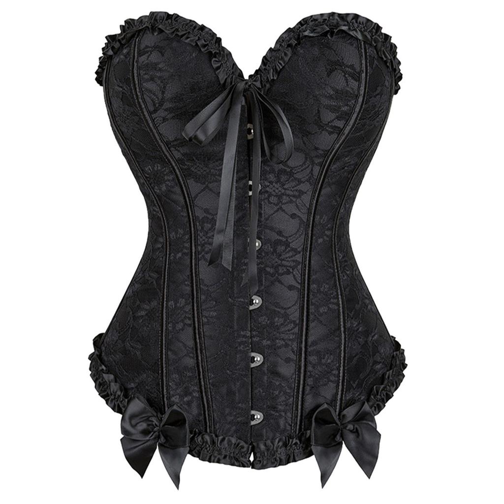 Corset Tops For Women, Shapewear Lingerie, Trim Waist Push Up Bodysuit Bustier Top Shapewear