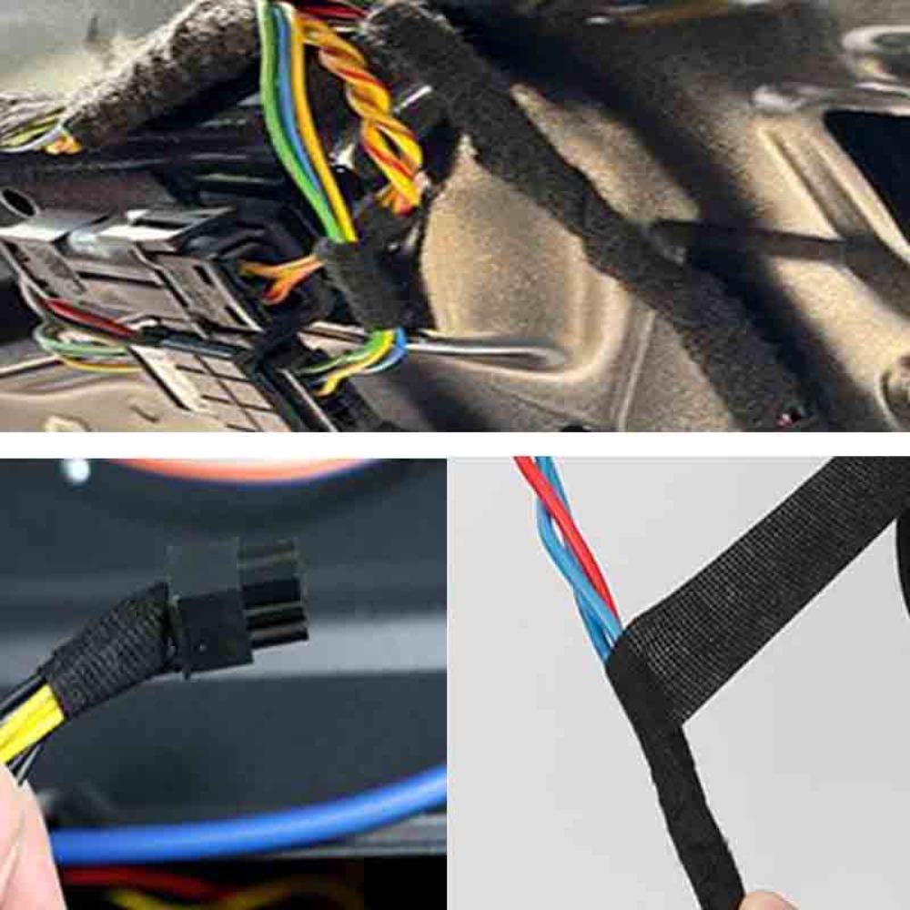 Защитная накладка на дверной замок автомобиля, противошумная звукоизоляционная накладка, буферная лента для кабеля и электропроводки