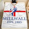Millwall logo Blanket, High quality Comfortable for All Seasons, Home Decor, Warmth and Comfort
