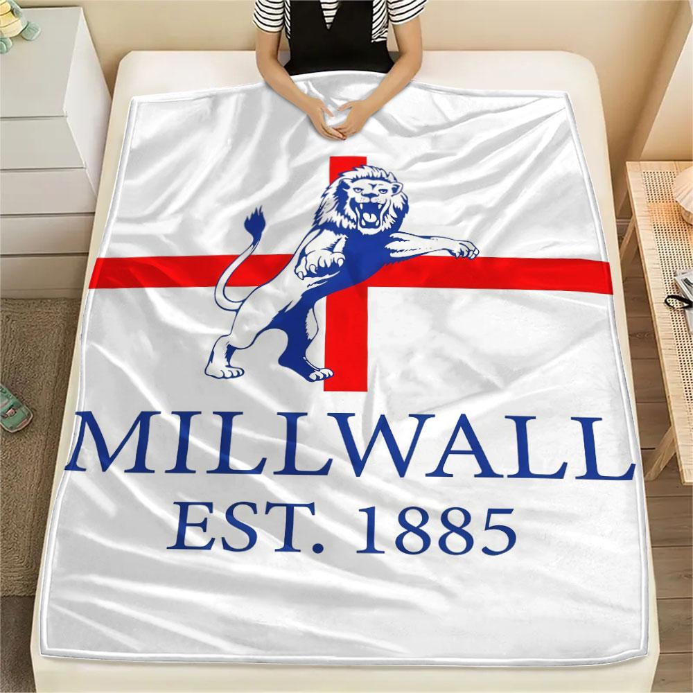Millwall logo Blanket, High quality Comfortable for All Seasons, Home Decor, Warmth and Comfort