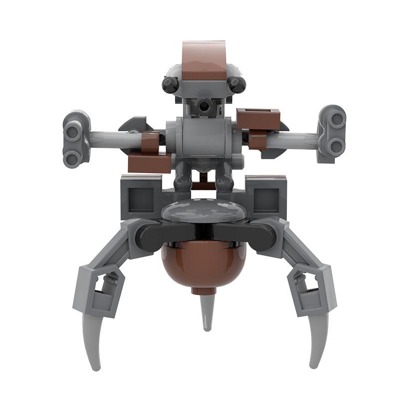 Compatible With Building Blocks MOC Destroyer Robot Children's Small Particle Assembly And Insertion Toys