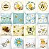 Cute Cartoon Animal Print Pillow Cover Bee Pillowcase  Cushion  Pillows Cases Sofa Home Decor  S