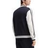Fila Original Comfortable Casual Color Block Baseball Jacket Men Jackets Legendary-Blue F11M439501F-NV
