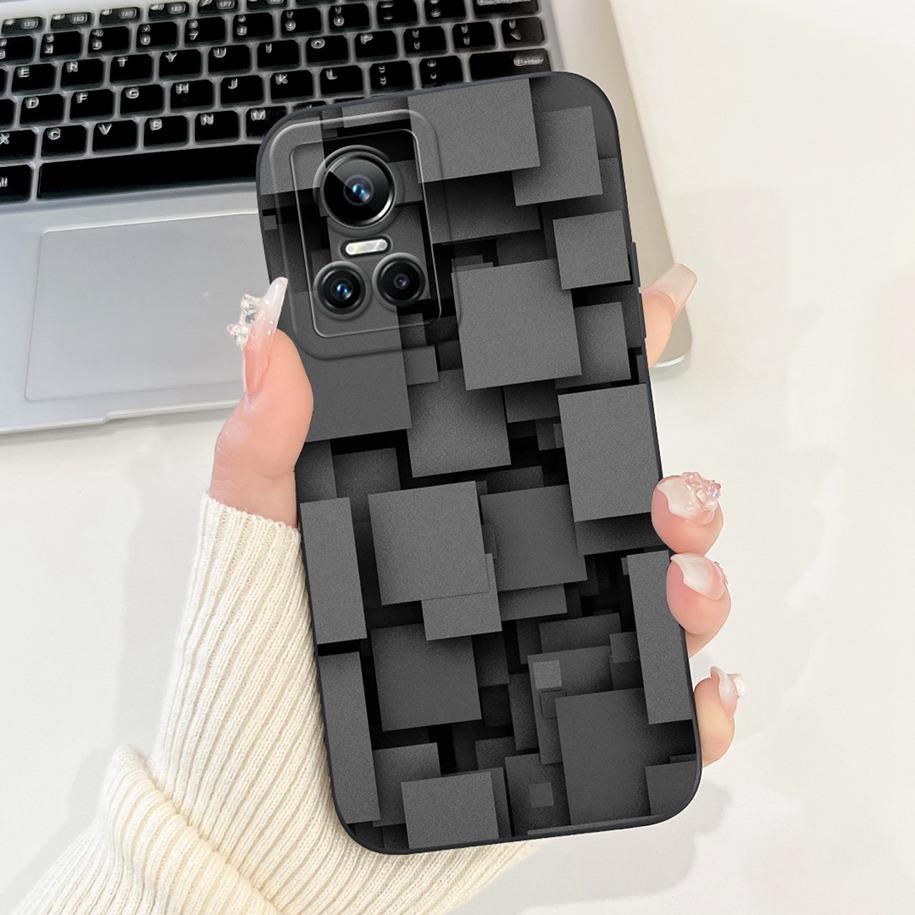 Чехол для Realme GT Neo 3 RMX3561 RMX3560 Ударопрочный Чехол Модный Расписной Мягкий Силиконовый Чехол для Телефона Для Realme GT Neo 3 80W Funda