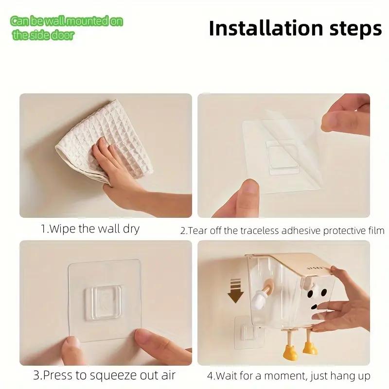 Корзина для хранения на кухне Прозрачная коробка для хранения овощей и фруктов Органайзер для специй Настенный контейнер для еды с имбирем и чесноком Кухонные гаджеты