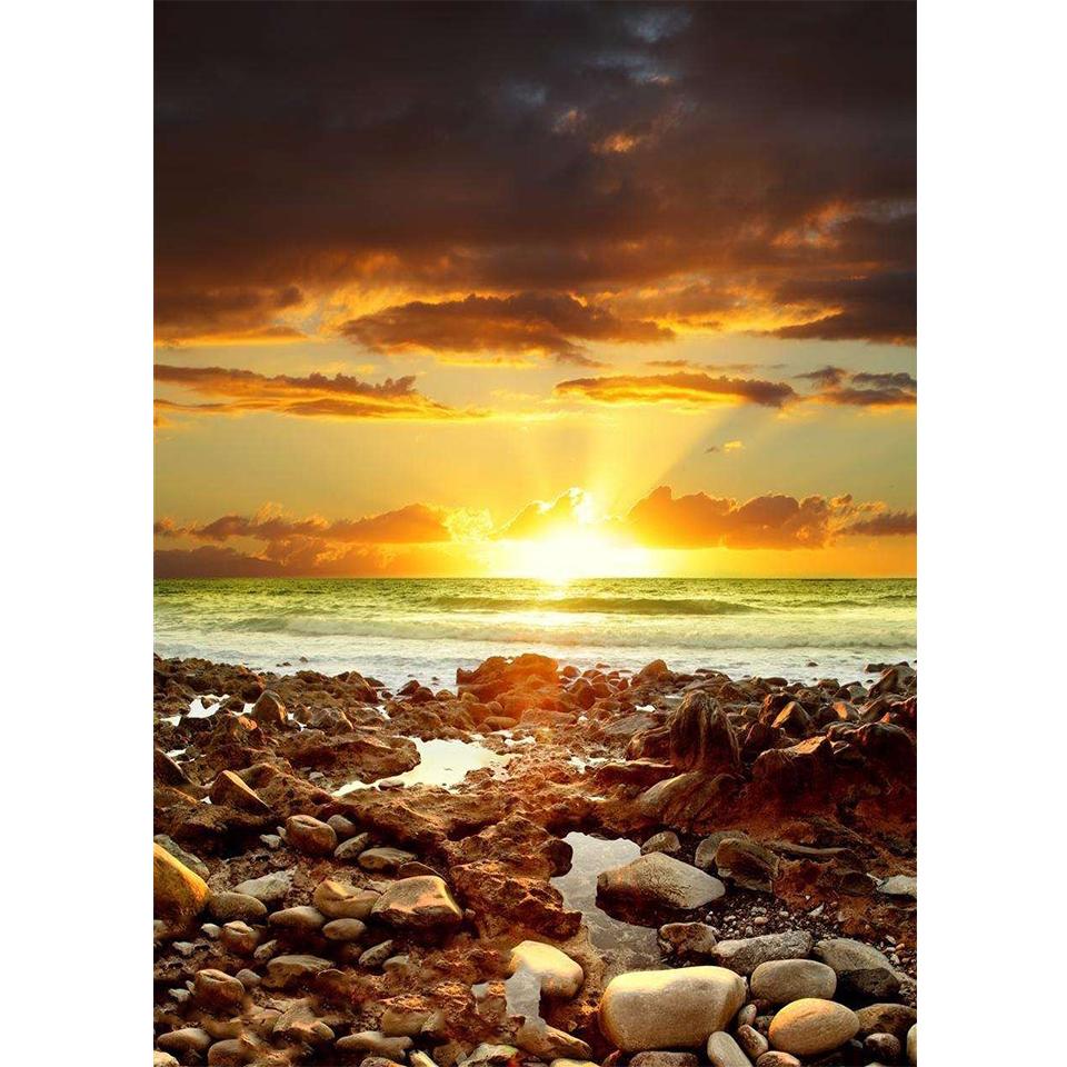 DIY 5D Diamond Painting Rhinestone Landscape Picture Full Diamond Embroidery Cross Stitch Kit Mosaic Gift Home Decoration