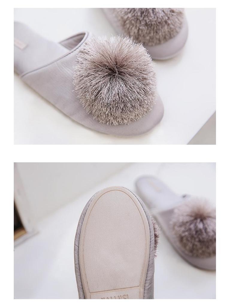 Стильные летние домашние тапочки с кисточками - Уютная резиновая подошва Бесшумная домашняя обувь