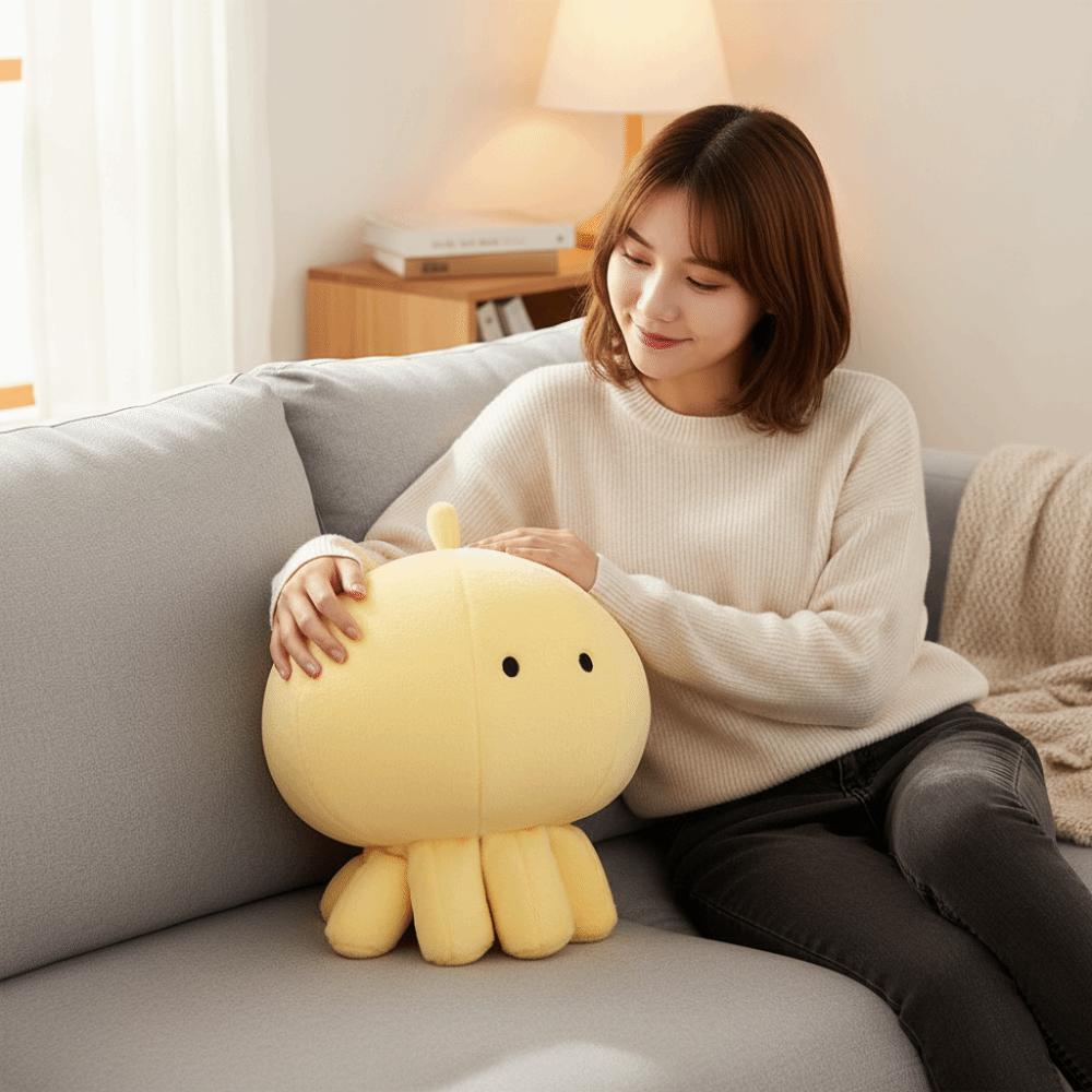 Home Decoration Stuffed Octopus  Doll Bedroom Sofa Octopus Throw Pillows  Birthday Gift