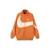 Nike Big Swoosh Reversible Boa Jacket (Asia Sizing) Hot Curry/Coconut Milk Men Outerwear Orange BQ6546-808