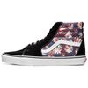 Sk8 Floral Graffiti High Top Skate Shoes Unisex Sneakers Black Brown VN0A4BV61JA