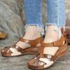 Females Sandals New Summer Roman Outdoor Flat Soild Beach Shoes for Women Platform Sneakers Slip On Flip Flops Casual Mules