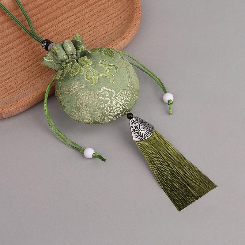 Embroidered Lavender Sachet: Dragon Boat Festival Car Pendant, Mosquito Repellent for Babies and Kids