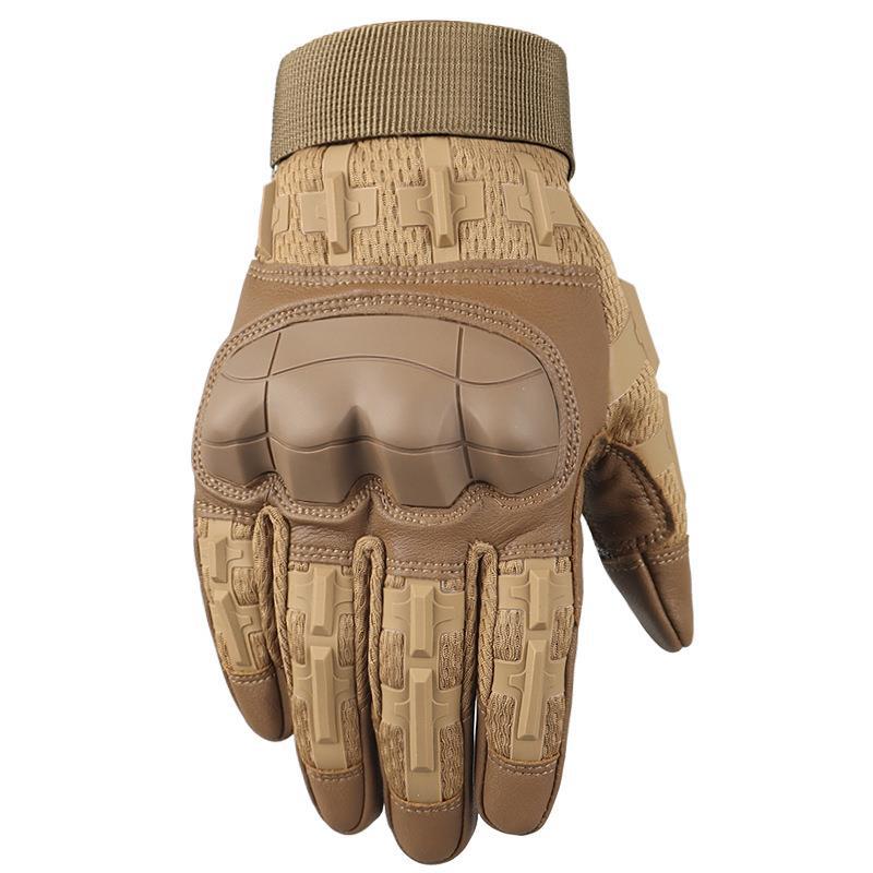 Caza Nylon Ebossed Screen Non-slip Hunting Gloves Professional Sports Glov Hiking Military Airsoft Shooting Genuine Man