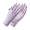 Women Sunscreen Summer Ice Silk Gloves Sun Protection Gloves Anti-UV Gloves Mittens