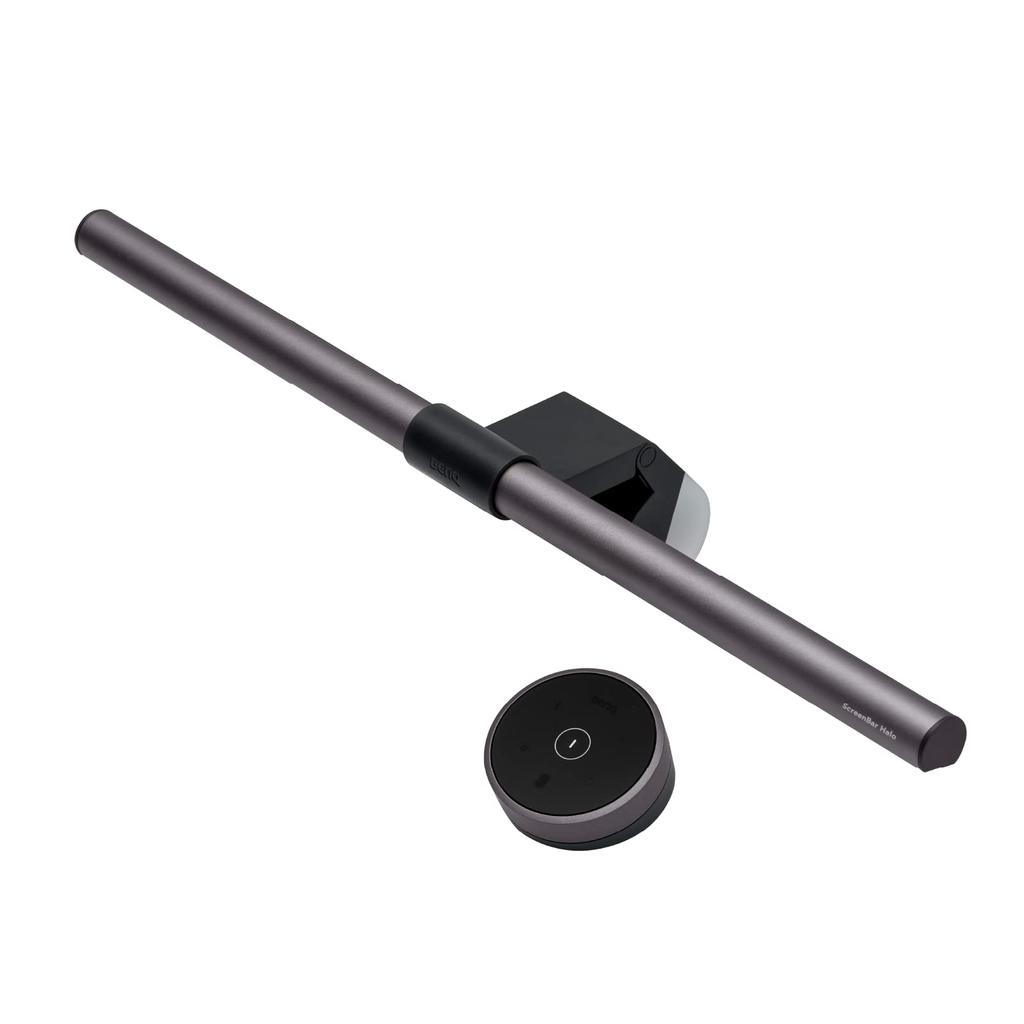 BenQ ScreenBar Halo Monitor Light Screen Bar Halo USB Light Desk Light Remote Control Automatic Dimming Indirect Lighting Mode High Color [Wireless