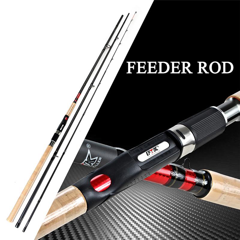 FTK Вращающаяся удочка 99% Высокоуглеродистая сверхтвердая удочка 2 секции Бесплатная удочка 2 запасных наконечника удочки