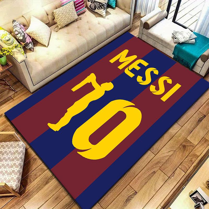 Messi Carpet Rug for Living Room Bedroom Home Sofa Decoration,Kids play Non-slip Floor Mat