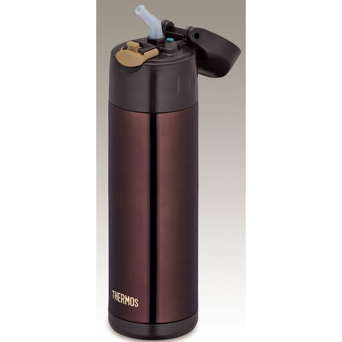 Термос-бутылка с трубочкой Thermos 0,5 л Коричневый FFI-500 BW