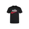 Sport kiyimi Swoosh qisqa yengli futbolka erkaklar uchun ustki kiyimlar qora BV7679-010