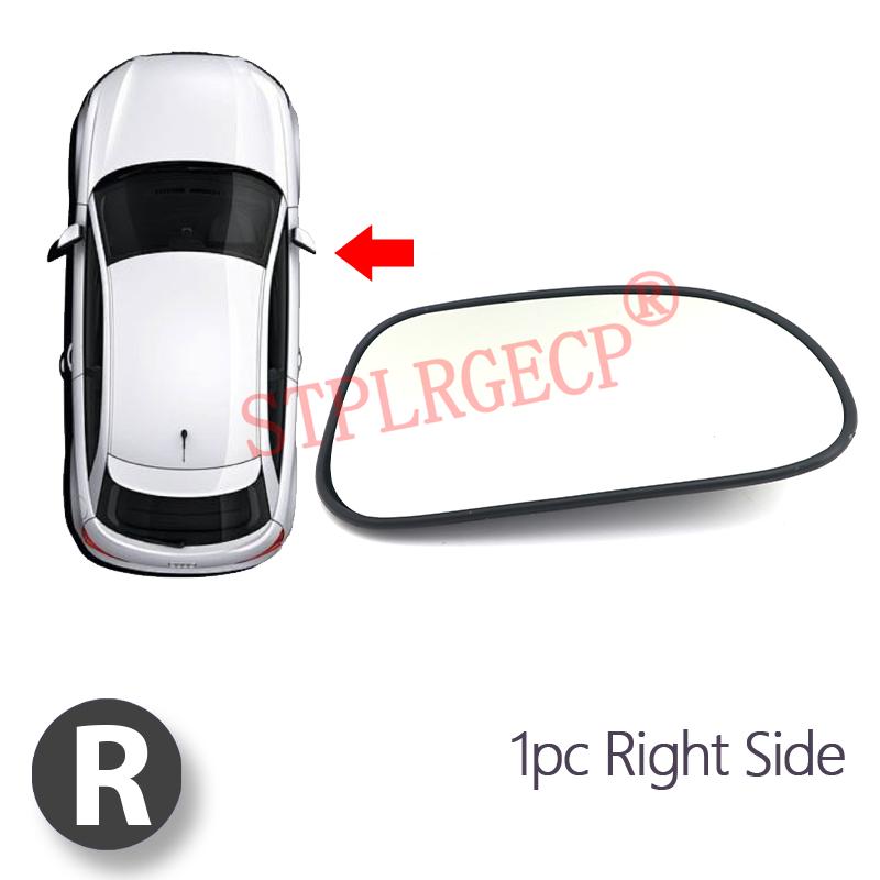 For Chevrolet Lacetti Optra Excelle 2003-2009 Left or Right Door Side Wing Clear Mirror Glass Heated Rear View Replacement