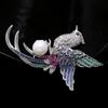 SUYU Fashion Imitation Zircon Brooch Animal National Style Retro Brooch Accessories Phoenix Bird Brooch