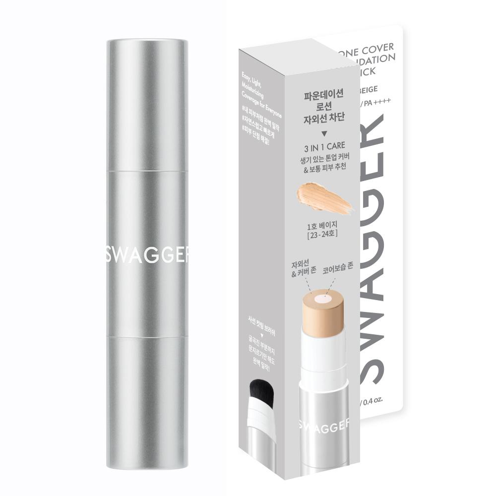 swagger Tone Cover Foundation Stick [No. 1/No. 2]