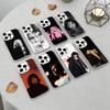 Чехол для телефона B-Lady Gaga для iPhone 17, 16, 15, 14, 13, 12 Pro Max белый Конфетный Матовый Ударопрочный Чехол