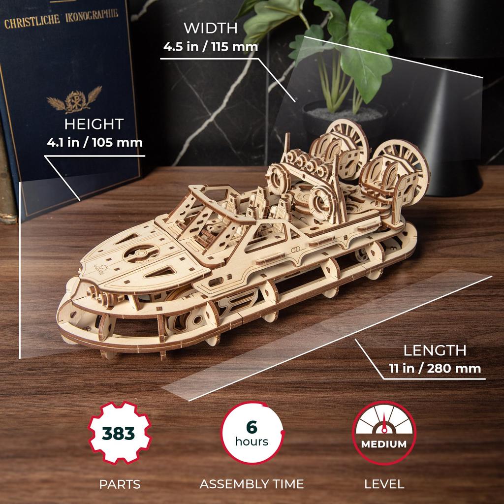 Ugears Rescue Hovercraft 70223