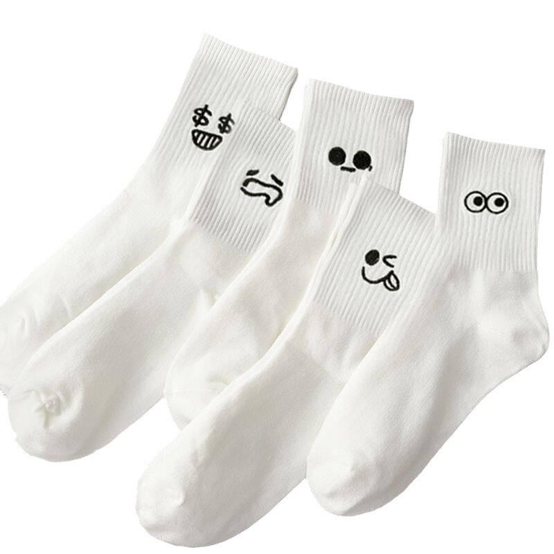 BMW Women's socks, suitable for spring, autumn, and winter. mid-calf length, thin style, ideal for students. japanese-inspired, trendy