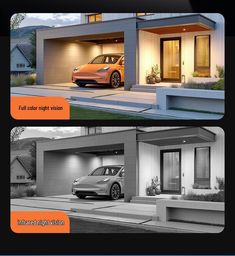 Triple Lens 4G Outdoor Camera: 360° Wide-Angle, Night Vision, Voice Intercom, Solar-Powered, Waterproof Monitoring