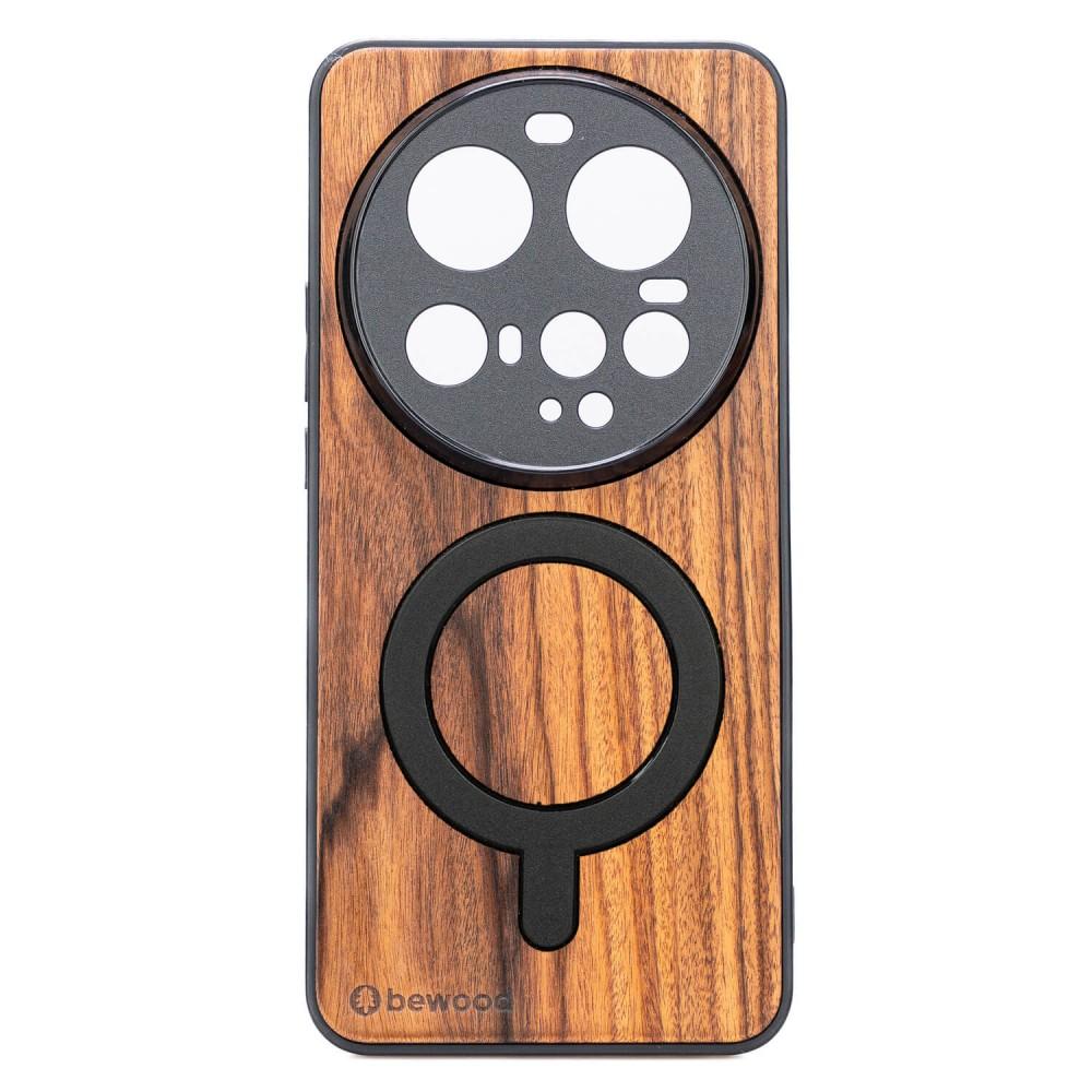Bewood wooden case for Xiaomi 15 Ultra, rosewood santos, with MagSafe