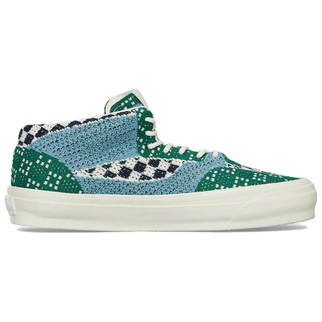 Vans Half Cab Удобные Универсальные Полувысокие Кеды для Скейтбординга Мужские Кеды для Скейтбординга Зеленые VN000D23J5F1