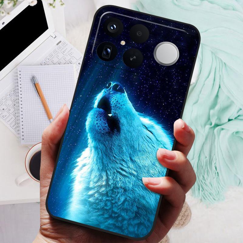 Для Xiaomi Redmi K90 Pro Max Чехол НОВЫЙ ТПУ Силиконовый Противоударный Чехол для телефона с котом Для Redmi K90 Pro Max Funda Печать Мягкий Чехол