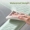 Подушка для сиденья унитаза с мягкой на ощупь поверхностью, водонепроницаемая EVA, портативный коврик для унитаза, моющийся, с ручкой, гигиеничная подушка для сиденья унитаза