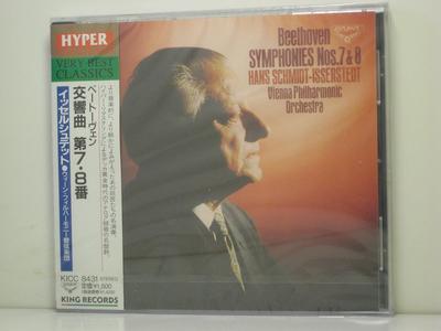 CD ВЕНСКИЙ ФИЛАРМОНИЧЕСКИЙ ОРКЕСТР, ГАНС - Бетховен: Симфонии 7 и 8 KICC8431 Япония Классика Б/У