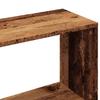 Bookshelf Vintage Wood Look 80 x 24 x 192 cm Engineered Wood