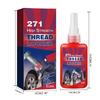271 50ml Professional Heavy Duty Medium to High Strength Blue Red Threadlocker Adhesive Thread Locker Screw Glue Anti-Loose