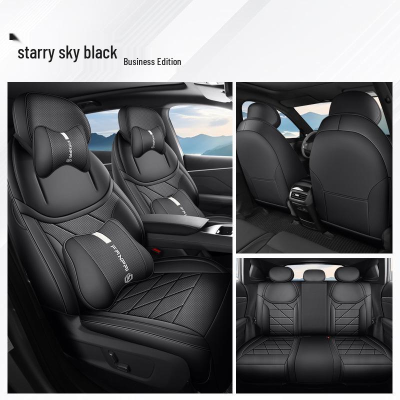 Полностью кожаные чехлы на сиденья автомобиля для Changan Deepal S05 2025 года, 5-местный, всесезонные, полное покрытие