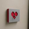 3D Printed Pixel Heart Light Switch Cover Removable Joystick Switch Stickers  Household Use