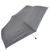 Rose Sangyo Long 70cm Folding Solid Flat 82700520 Men's Umbrella, Mini, Umbrella, Color, Gray,