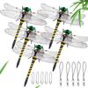 Dragonfly Authentic Product Almost Same As the Real Insect Animal Dragonfly Pendant PVC Mobile Phone Pendant Mobile Phone Decoration Fishing Balcony