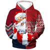 Cute Santa Claus Graphic Sweatshirts Funny Christmas Gifts Hoodies For Men Xmas Party Kids Pullovers Cartoon Y2k Girls Tracksuit