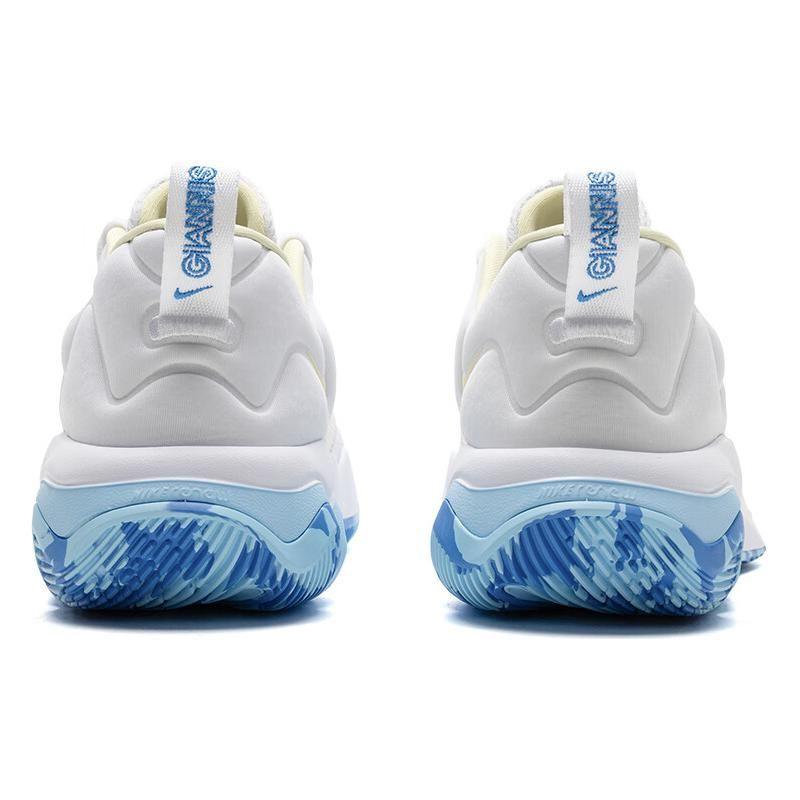 Nike Кроссовки унисекс Giannis Immortality 3 EP White Light Photo Blue Light-Laser-Orange Soft-Yellow DZ7534-101