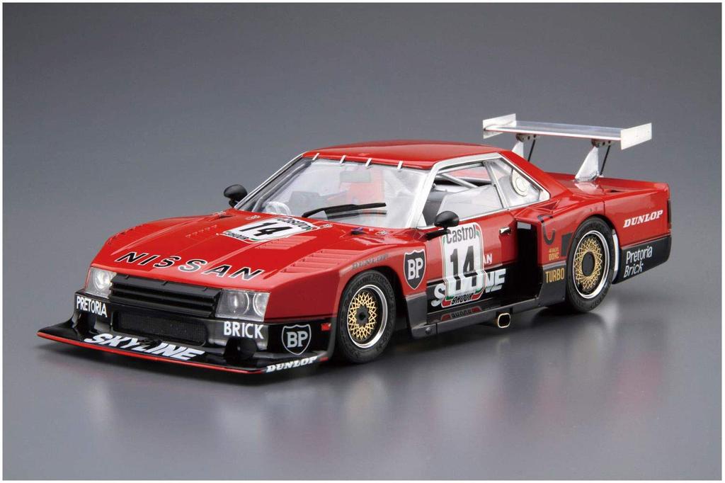 Aoshima Bunka Kyozai Серия моделей автомобилей 112 Nissan R30 Skyline Turbo Спецификация для гонки на выносливость Kyalami 1982 Пластиковый модельный набор ООО. (АОСИМА)