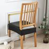Square Shape Waterproof Seat Protectors PU Leather Stretch Seat Cushion Cover  Dining Room