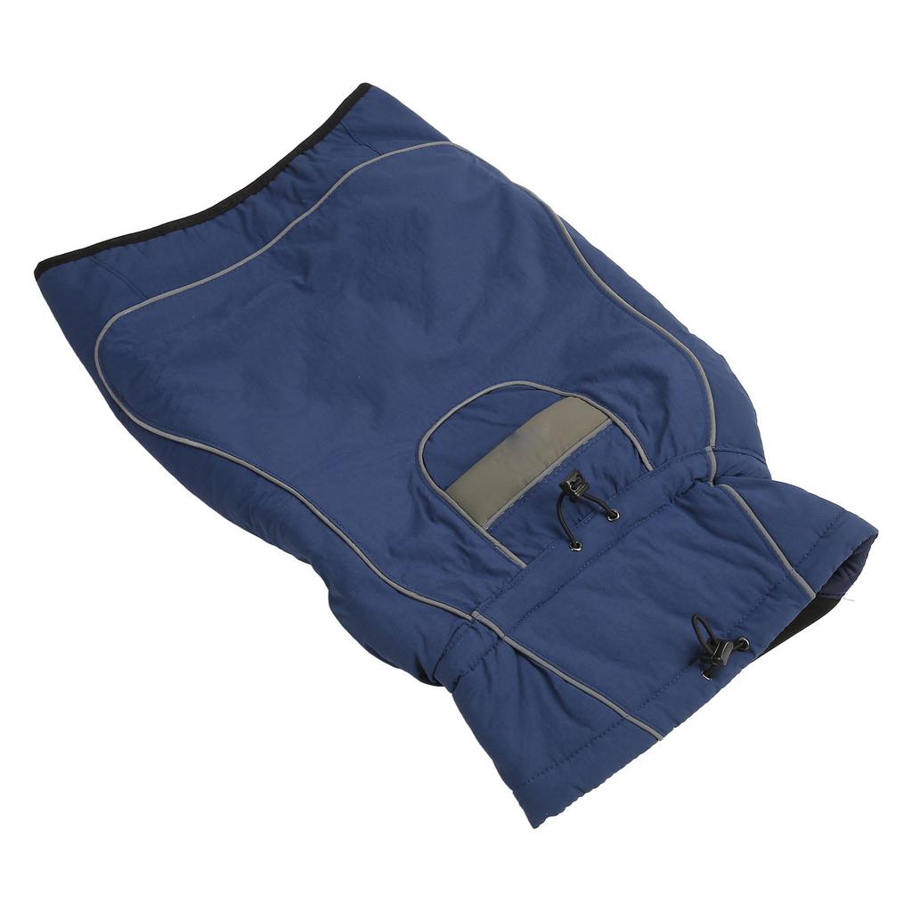 Зимнее пальто для собак, теплая ламинированная хлопковая утолщенная водонепроницаемая куртка для собак в холодную погоду на осень