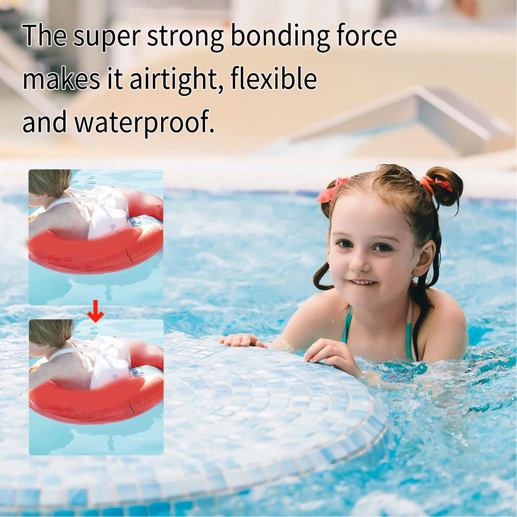 Набор для ремонта надувных изделий, 120 шт., водостойкий, с сильным клеем, воздухонепроницаемый, из прозрачного ПВХ, для матрасов, плотов, каяков, каноэ