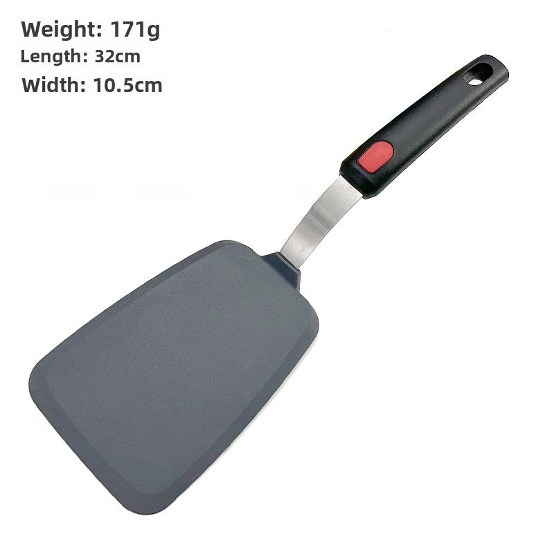 Silicone Non-Stick Spatula Set for Teppanyaki, Pancakes, and Tamagoyaki - Heat-Resistant Cooking Utensils