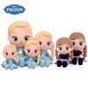 Disney Frozen Anna Elsa Plush Toy Soft Stuffed Doll For Room Decoration Skin-friendly And Collectible